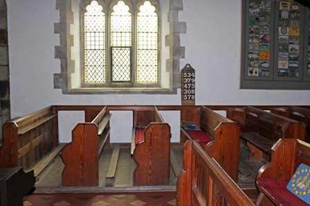 Crowan church JohnGs seat